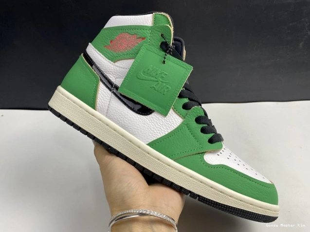 1 Green High Jordan Lucky DB4612-300 Retro Air 0811